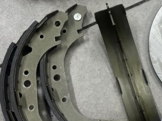 New brake shoes